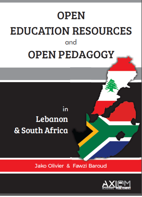 Book cover page (OER and Open pedagogy)