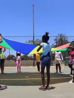 Kids Collab training