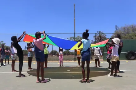 Kids Collab training