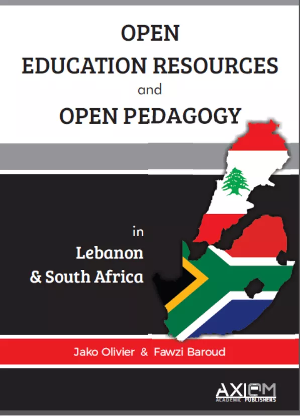 Book cover page (OER and Open pedagogy)
