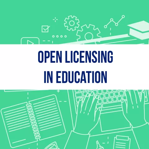 Open Licensing in Education - Infographic